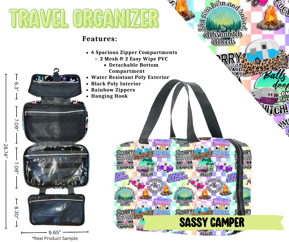Sassy Camper Travel Organizer