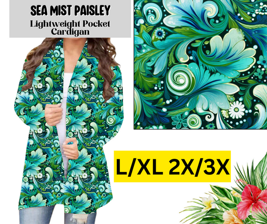 Sea Mist Pocket Cardigan