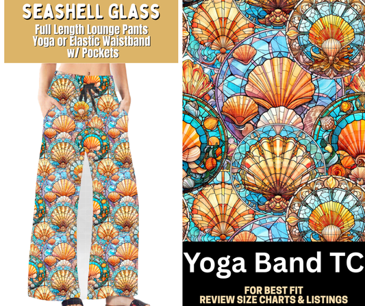 Seashell Glass Full Length Lounge Pants