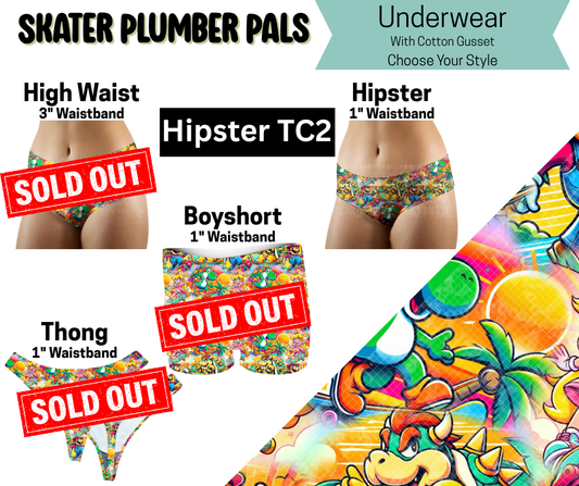 Skater Plumber Pals Hipster Underwear