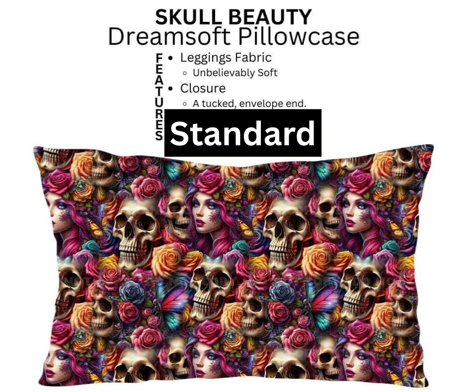 Skull Beauty Dreamsoft Pillowcase