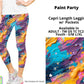 Paint Party Capri Length w/ Pockets