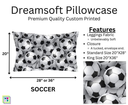 Soccer Dreamsoft Pillowcase
