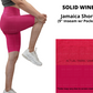 Solid Wine 9" Shorts w/ Pockets