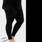 RTS - Solid Black Leggings w/ Pockets