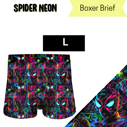 Spider Neon Boxer Briefs