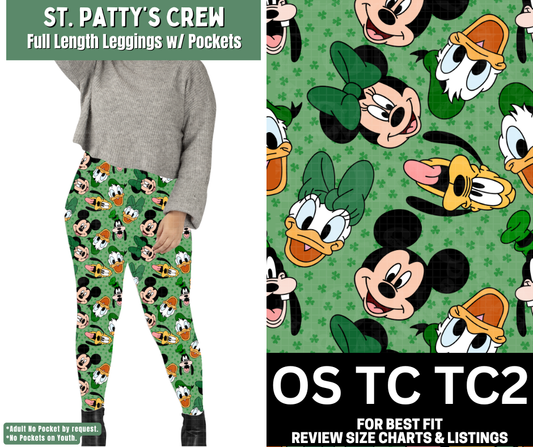 St. Patty's Crew Full Length Leggings w/ Pockets