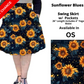 Sunflower Blues Swing Skirt