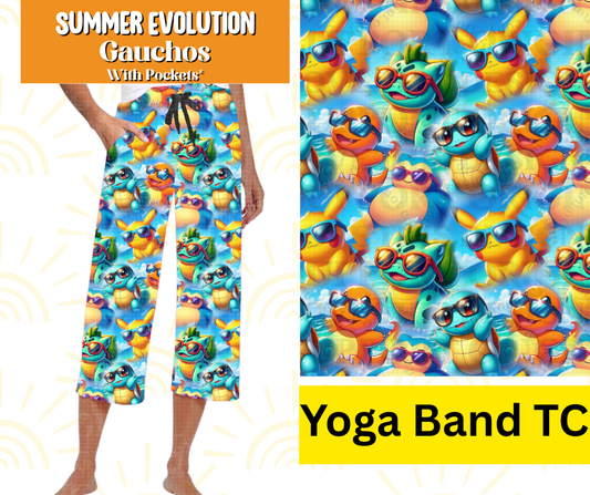Summer Evolution Capri Gauchos