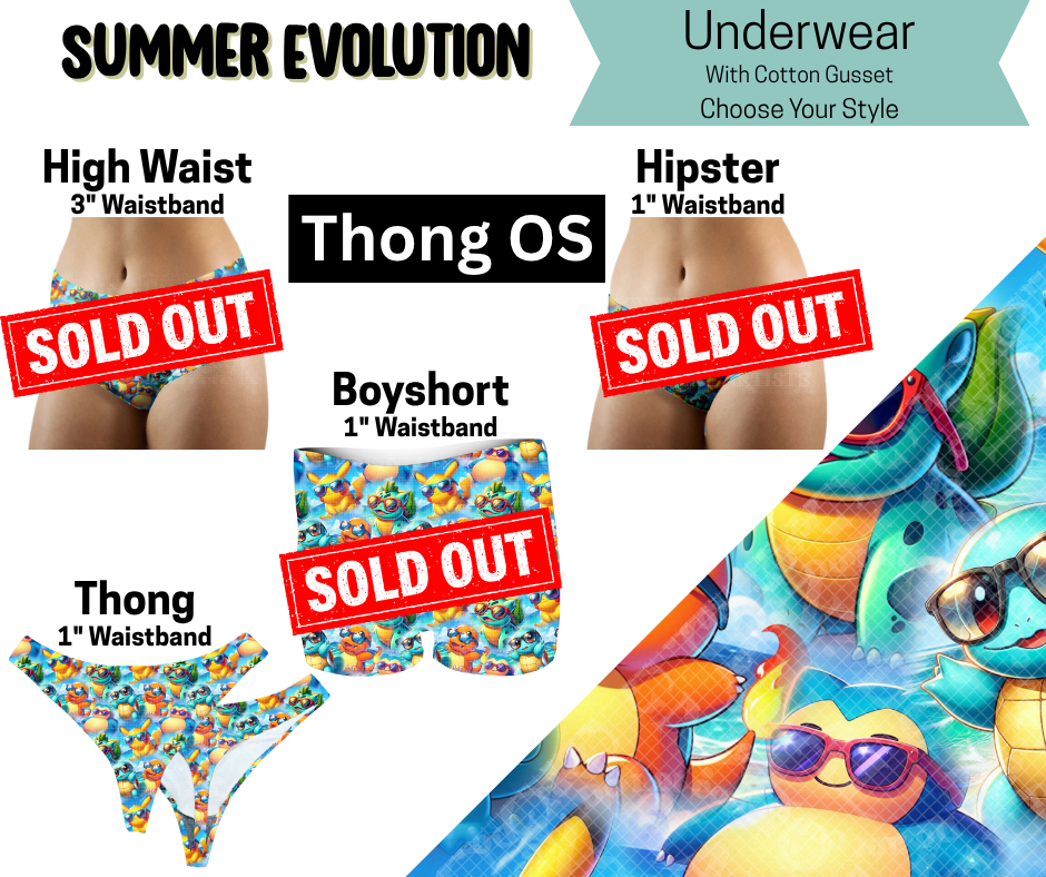 Summer Evolution Thong Underwear