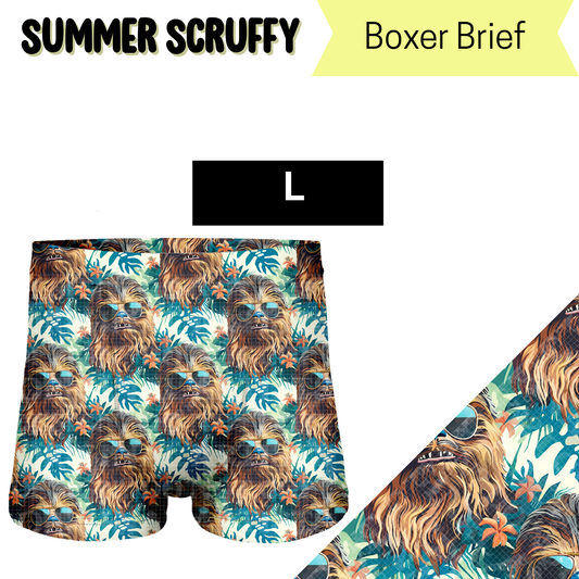 Summer Scruffy Boxer Briefs