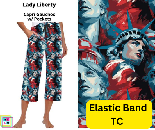 Lady Liberty Capri Gauchos