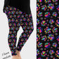 RTS - Tie Dye Paws Leggings w/ Pockets
