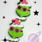HOLIDAY MOUSE- 3D PRINTED STRAW CHARM