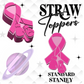 BC AWARENESS- 3D PRINTED STRAW CHARM