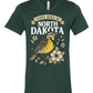 ND MEADOWLARK V-NECK TEE