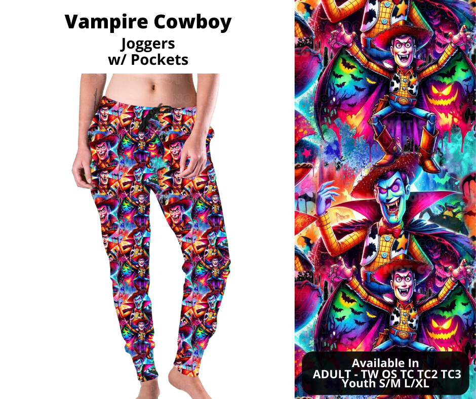 Vampire Cowboy Joggers