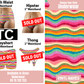 Vinyl Waves High Waist Underwear