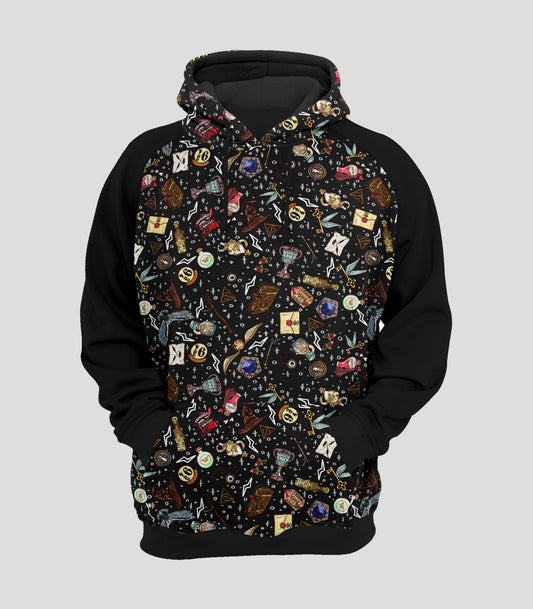 RTS - Wizard Icons Hoodie