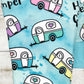 RTS - Watercolor Campers Leggings w/ Pockets