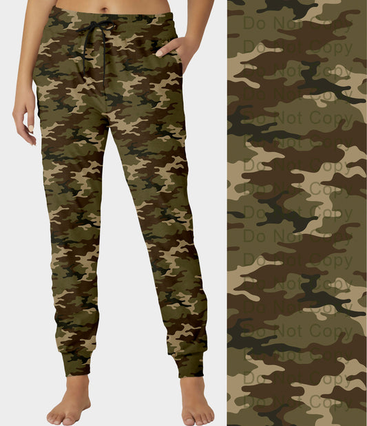 RTS - Army Camo Jogger Pants