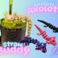 Axolotl- 3D PRINTED STRAW BUDDY