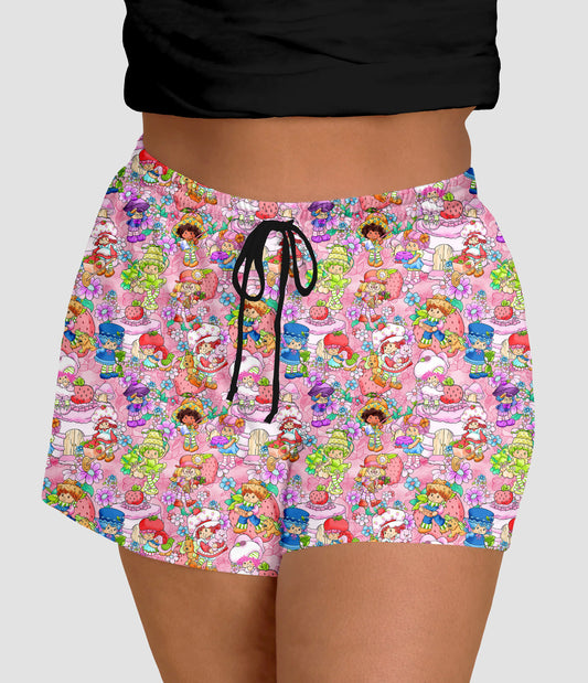 RTS - Berry Town Jogger Shorts