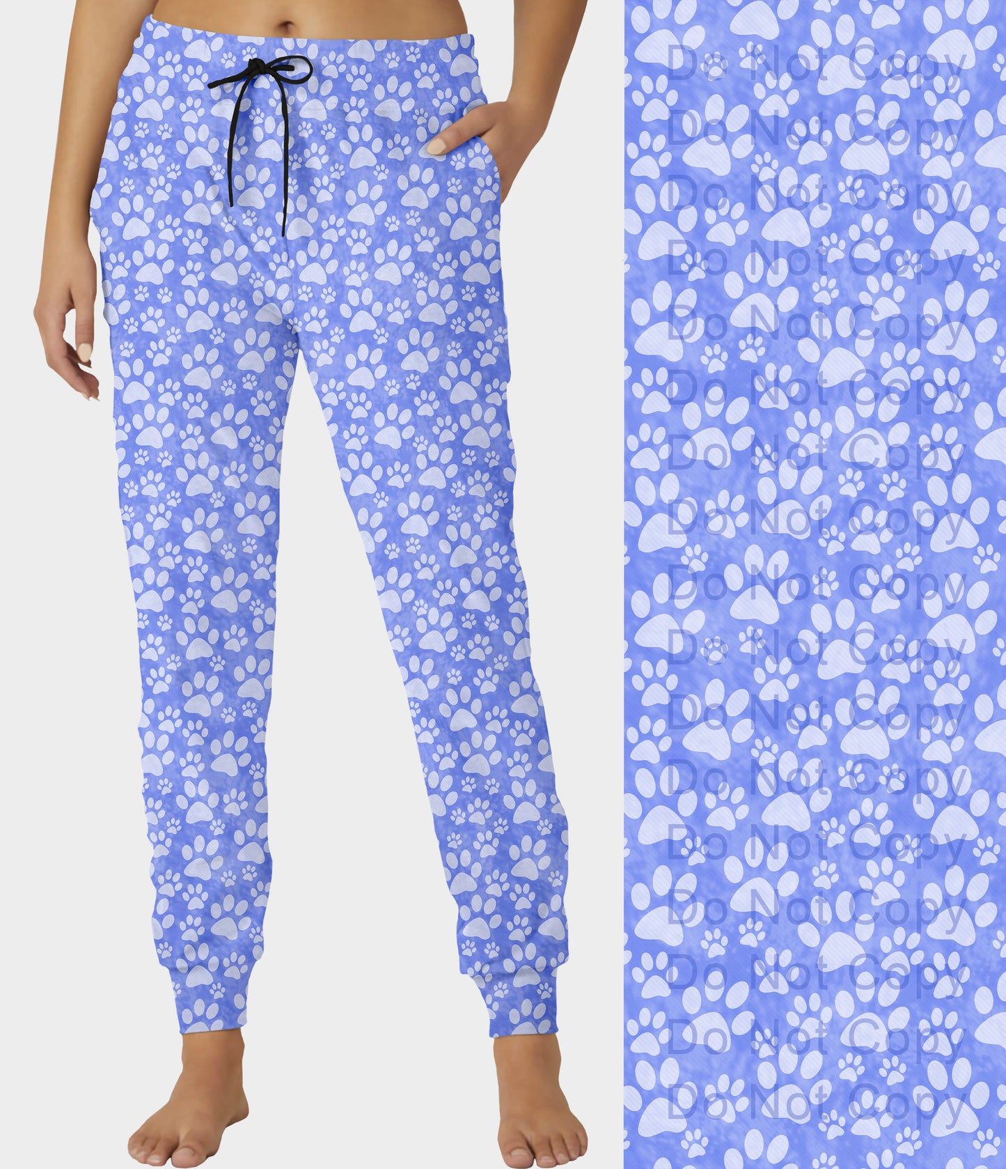 RTS - Blue Paws Joggers