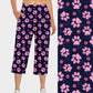 RTS - Brushstroke Paws Capri Lounge Pants