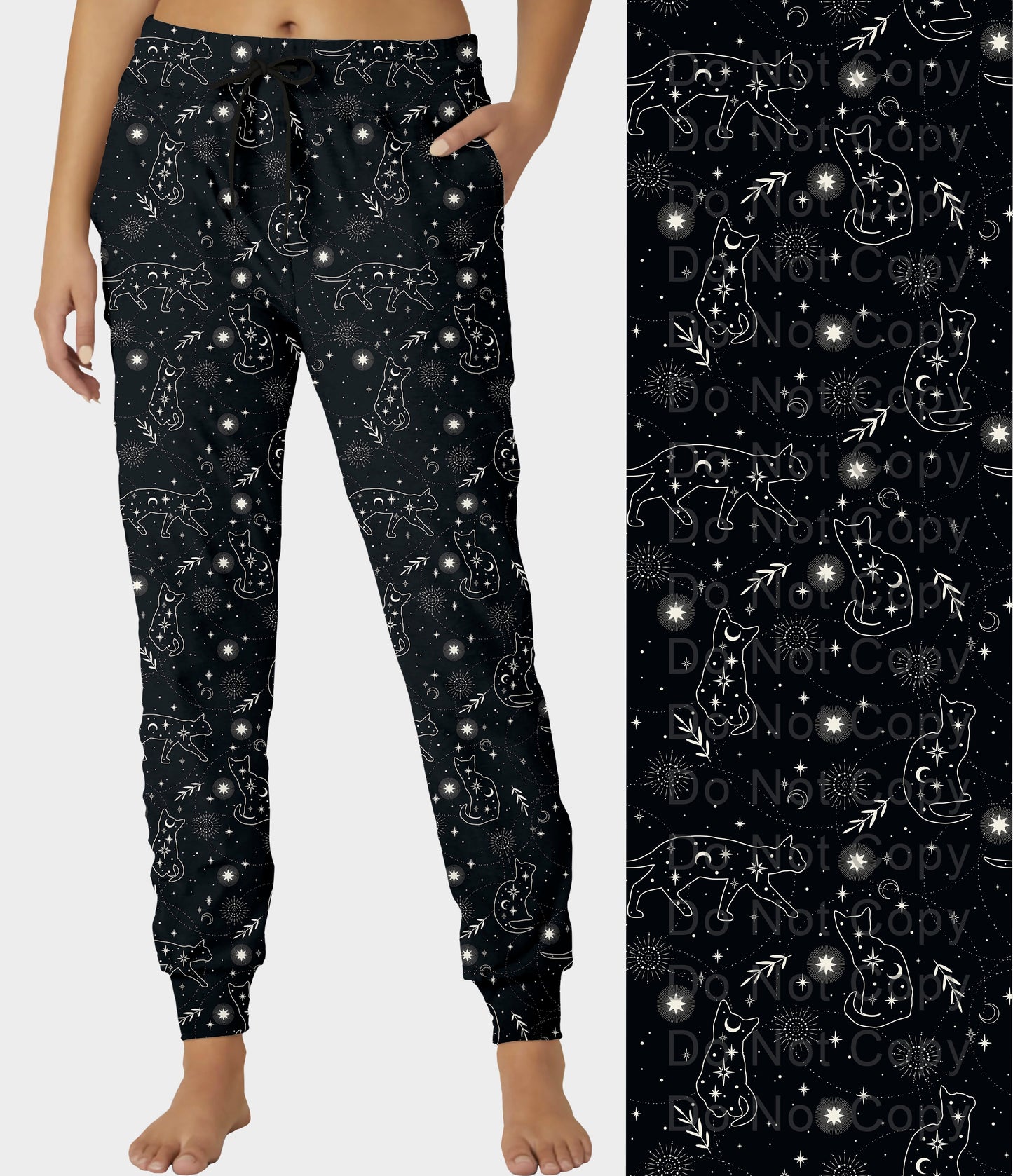 RTS - Celestial Cats Jogger Pants
