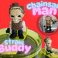 CHAINSAW GUY-3D PRINTED STRAW BUDDY