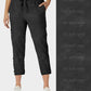 RTS - Charcoal Capri Joggers