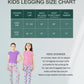 RTS - Kids Purple Star Moon Kitty Leggings w/ Pockets