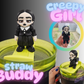 CREEPY GIRL-3D PRINTED STRAW BUDDY