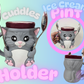 CUDDLES THE CAT- 3D PRINTED ICE CREAM PINT HOLDER