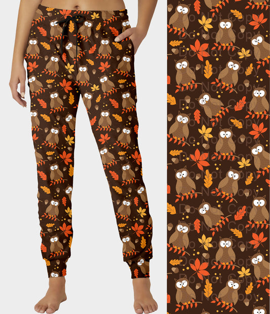RTS - Falls a Hoot Jogger Pants