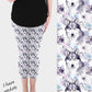 RTS - Floral Husky Capri Leggings w/ Pockets