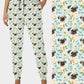 RTS - Floral Pug Joggers