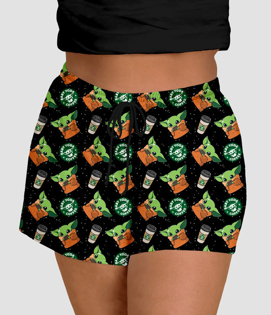 RTS - Coffee I Need Jogger Shorts