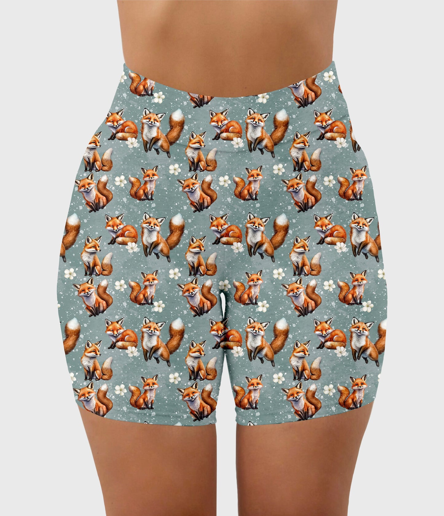 RTS - Happy Fox Biker Shorts