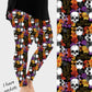 RTS - Happy Halloween Skulls Leggings w/ Pockets