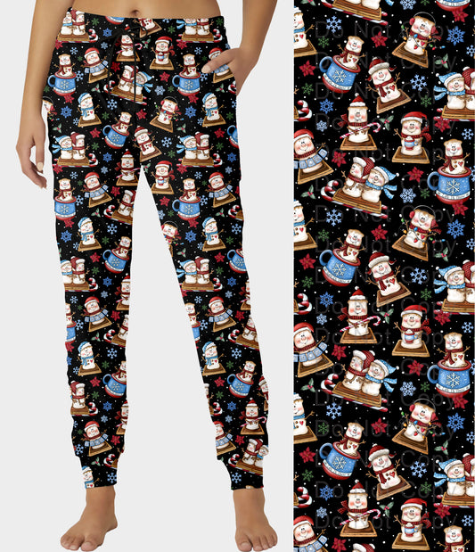 RTS - Holiday S'mores Jogger Pants