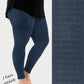 RTS - Indigo Blue Denim Leggings w/ Pockets