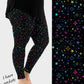 RTS - Neon Stars Leggings w/ Pockets