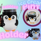 PEBBLE THE PENGUIN- 3D PRINTED ICE CREAM PINT HOLDER