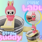 PINK LABU-3D PRINTED STRAW BUDDY