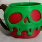 POISON APPLE ICE CREAM PINT HOLDER- 3D PRINTED