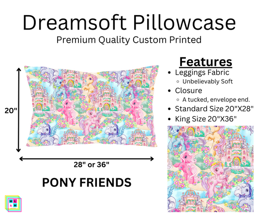 Pony Friends Dreamsoft Pillowcase