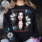PRETTY MORT- CREW SWEATSHIRT W/ SLEEVE PRINT