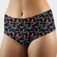 RTS - Rainbow Butterfly Hipster/High Waist Panties